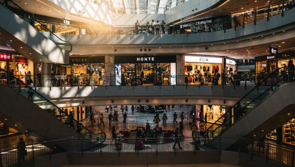 Shopping Mall — Multi-level retail facility