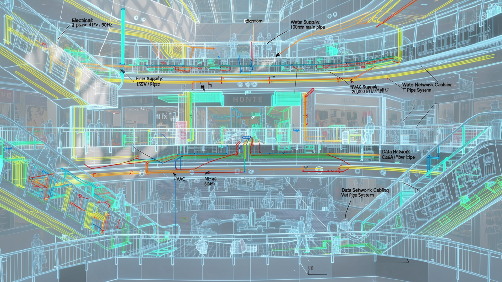Mall Digital Twin X-ray